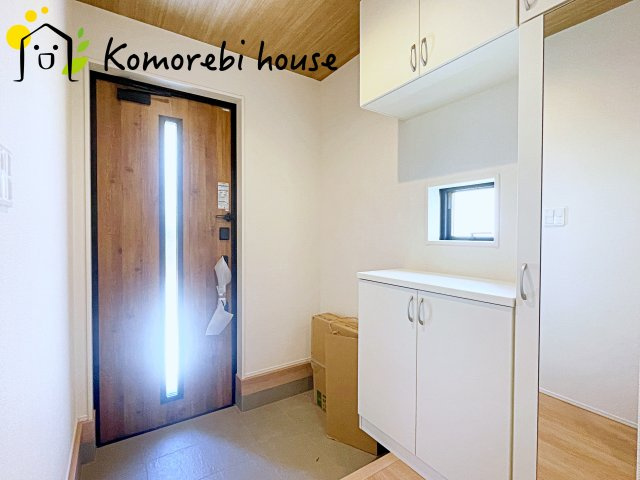 上尾市川　新築一戸建て　グラファーレ　03の玄関|毎日通る玄関はこちらです