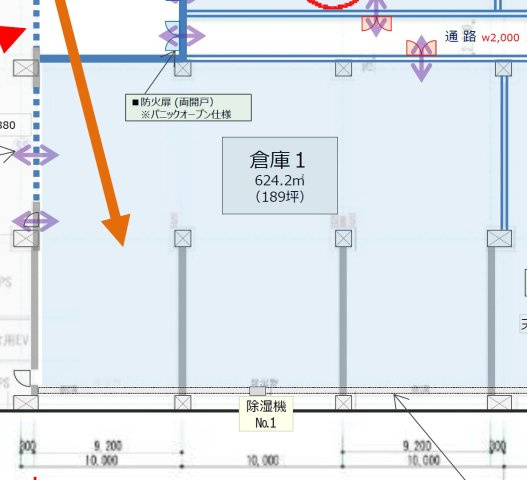 【間取り】 | ＴＥＲＲＡＤＡビジネスストレージ　勝島