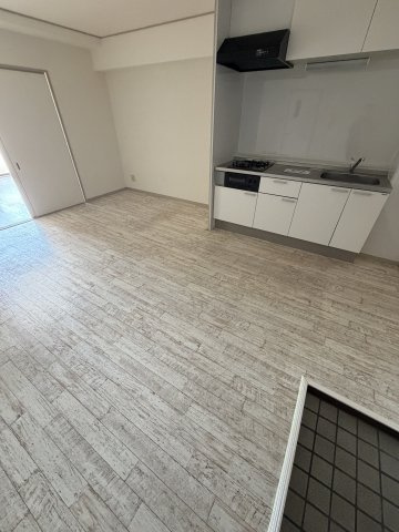 ハイツ菊水の玄関