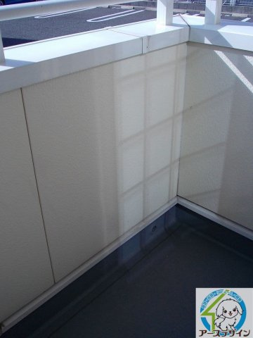 シャンテ　Ｂのバルコニー|※類似部屋