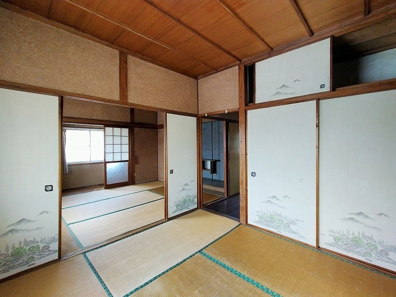 大和町戸建の和室|２Ｆ和室６帖