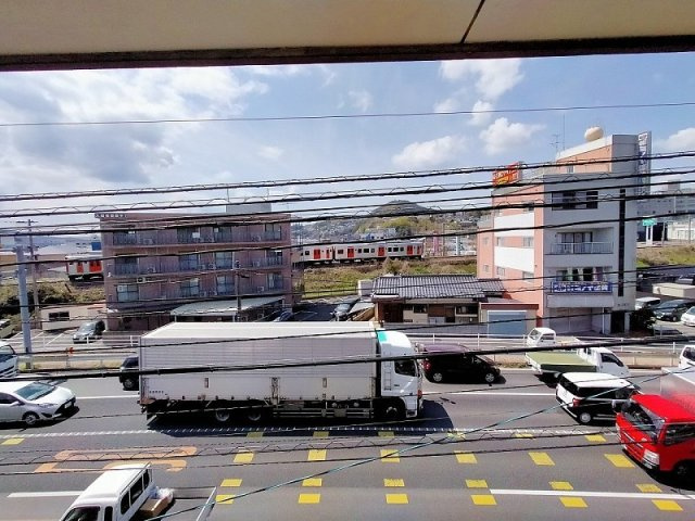 大和町戸建の展望|２Ｆ窓から