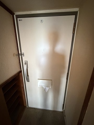 夢野ハイタウン1号棟の玄関