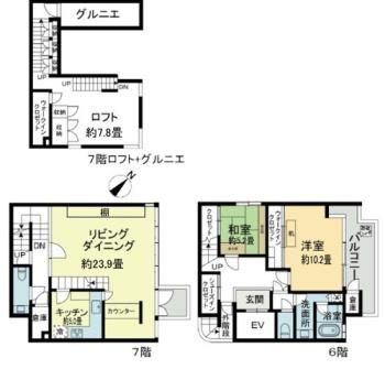 ＡＲＴＥＭＩＳ　ＭＩＮＡＭＩ　ＡＺＡＢＵの間取り