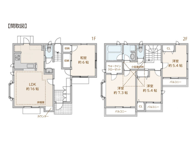 【間取り】 | 東大和市南街3丁目/中古戸建　全1棟
