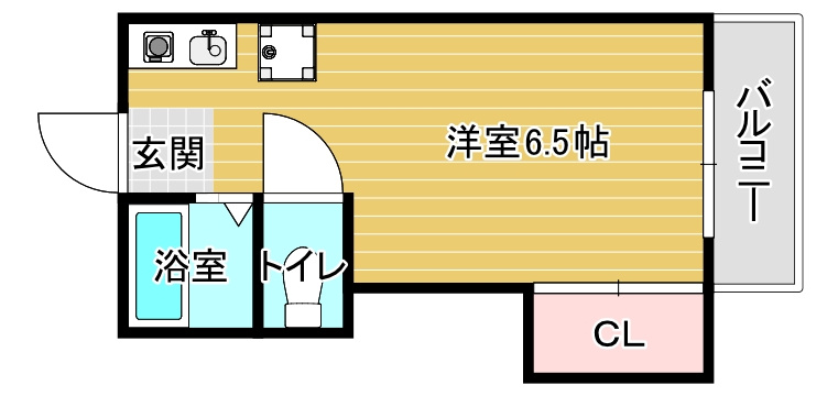 JMオレンジハイツの間取り