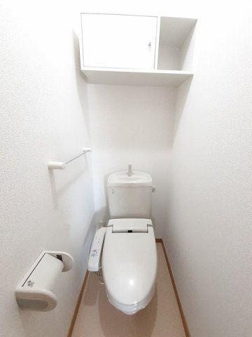 グレースガーデン　Ａのトイレ|シンプルで使いやすいトイレです