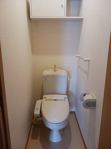 グレースガーデン　Ａのトイレ|トイレもきれいです