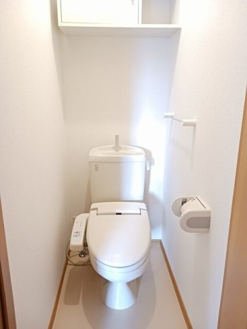 グレースガーデン　Ｂのトイレ|トイレもきれいです