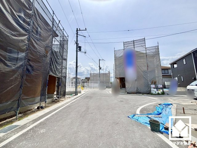 大津市雄琴５丁目　2期　8号棟の前面道路含む現地写真|5月12日　現地写真更新