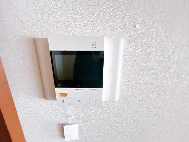 いわき市平城東三丁目 セレーノ城東グランマークス903 抜群の眺望！随時内覧可能です　不動産プラスの防犯設備|インターホンです。エントランスに繋がっているので防犯面も安心です。