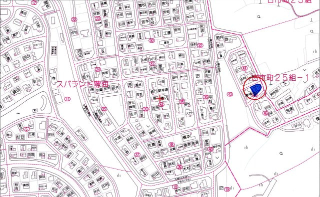別府市スパランド豊海の地図