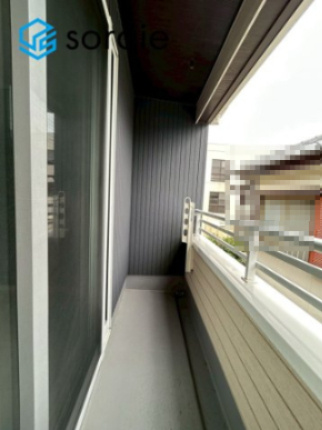 狭山市狭山　中古戸建のバルコニー