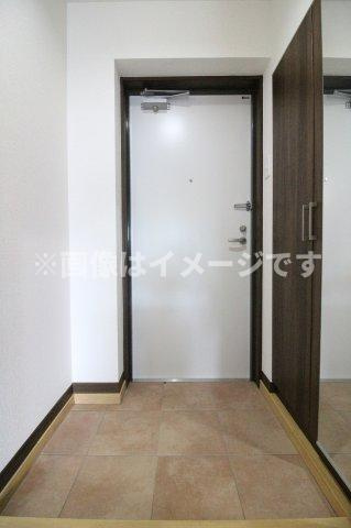 （仮称）都城天神Yマンションの玄関|落ち着いた玄関です