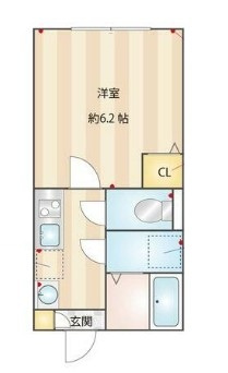 柏市柏６丁目のアパート