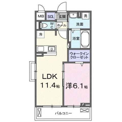 フィオーレカーサの間取り