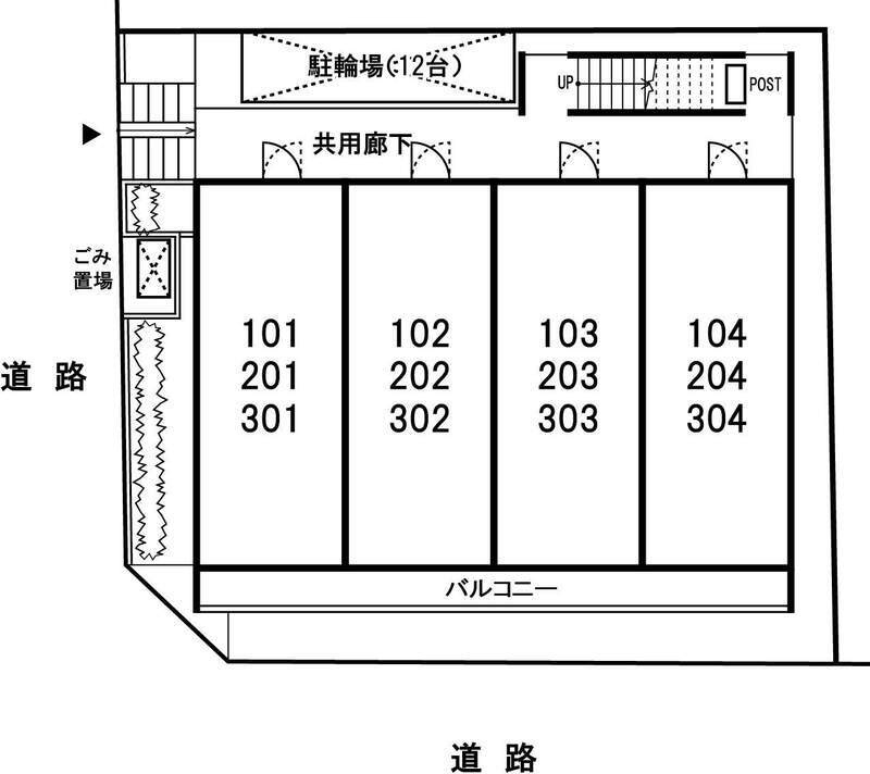リブリ・津田沼の区画図