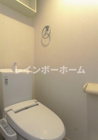リブリ・津田沼のトイレ|落ち着いた色調のトイレです