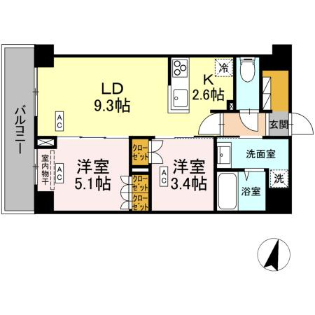 【間取り】 | ロイジェント西新井
