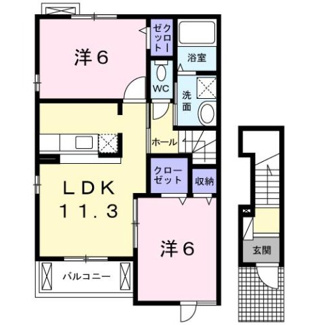 【間取り】 | Ｋ・Ｕ・５
