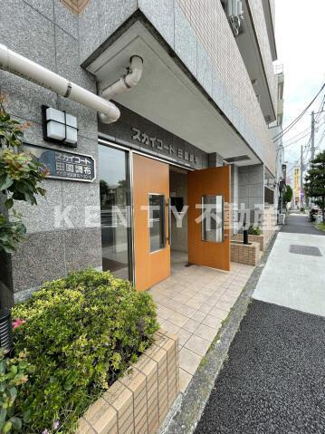 【エントランス】 | スカイコート田園調布 | ゆとりのあるエントランスです