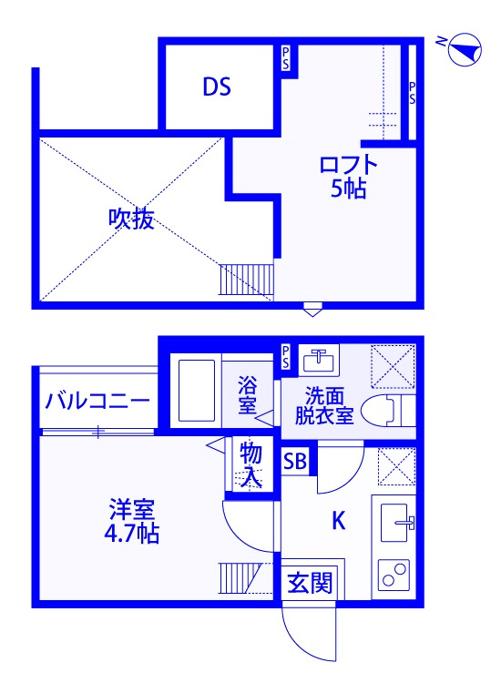 パークハウス東宮原の間取り
