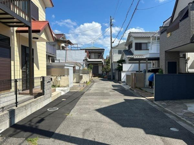 【前面道路含む現地写真】 | 西宮市　能登町　中古戸建