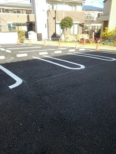 グリーンクレールの駐車場