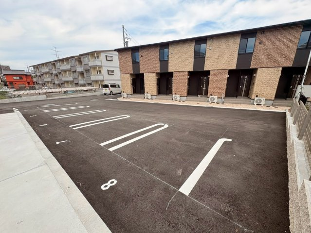 サンパレス田代の駐車場
