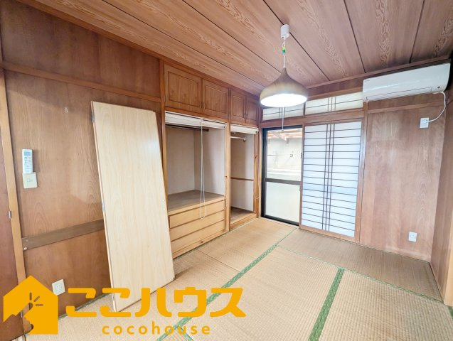 南城市知念海野　中古一戸建て　の和室|和室6帖