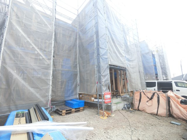 鳥栖市田代外町の新築一戸建の外観|現在建設中♪