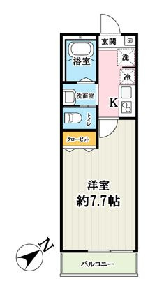 清瀬市元町２丁目のアパート
