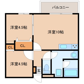 【間取り】 | KLコート桃山台