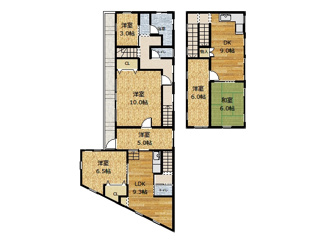 【間取り】 | 友田店舗付き住宅