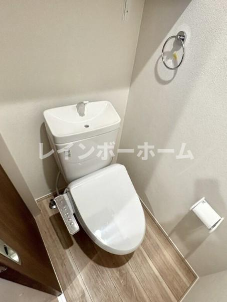 MELLAS京成小岩Ⅱのトイレ|※建築中のため同施工会社参考写真となります。