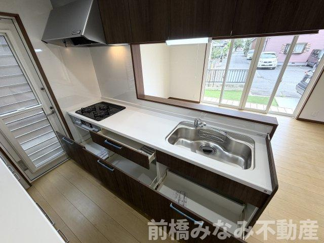 【中古】前橋市荒牧町　４LDKのキッチン|使いやすいキッチンです