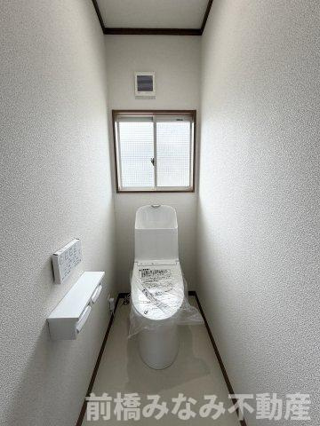 【中古】前橋市荒牧町　４LDKのトイレ|トイレも気になるポイント