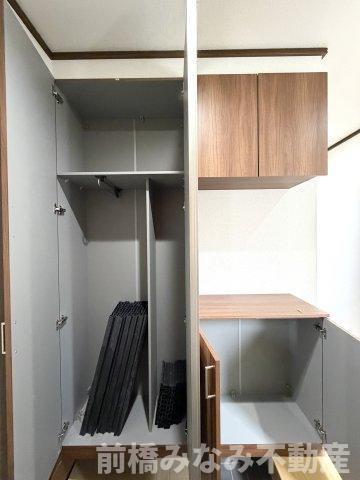 【中古】前橋市荒牧町　４LDKの収納|大きなスペースがあり、収納には困りません