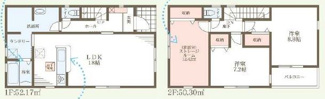 【間取り】 | 新築戸建　神戸市西区王塚台６丁目 | ２ＬＤＫ
