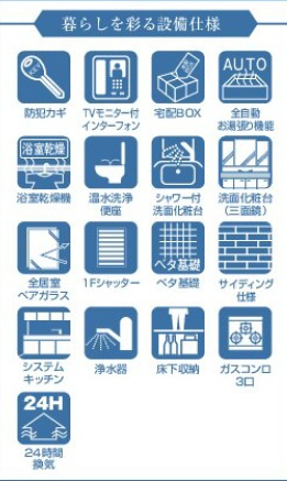 船橋市大穴北8丁目01期の設備