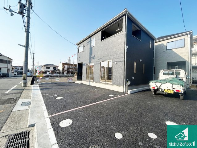 神戸市西区王塚台　第6期　新築一戸建ての駐車場|駐車スペース！散水栓があるので、こまめに愛車を洗えます！