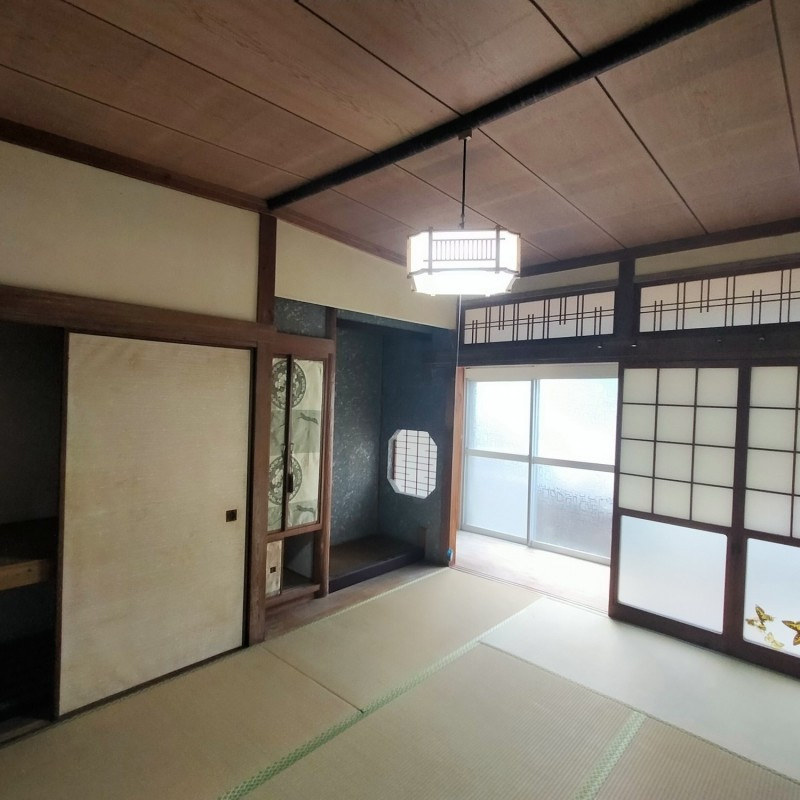 松山町一戸建の和室