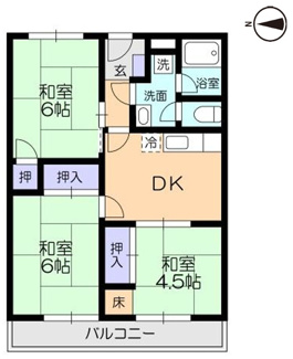 【間取り】 | ライオンズマンション千里丘
