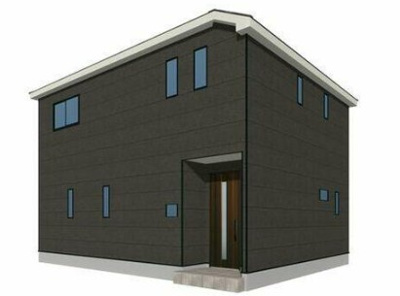 【外観パース】 | 吉野町　新築戸建　51-1 | 完成予想図