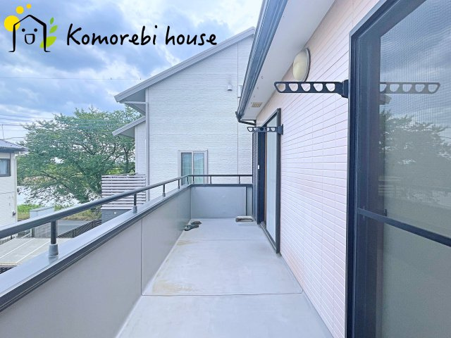 白岡市西10丁目　中古一戸建てのバルコニー|26.6.11　撮影済み