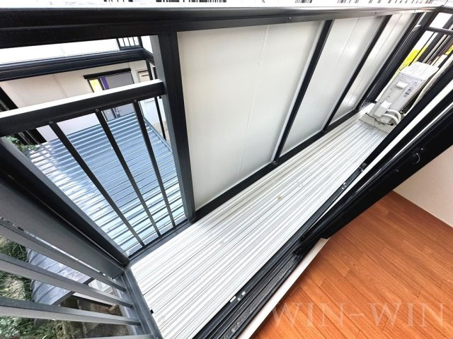 ビーライン浅野 Hのバルコニー|イメージ（同建物内別部屋の写真です）