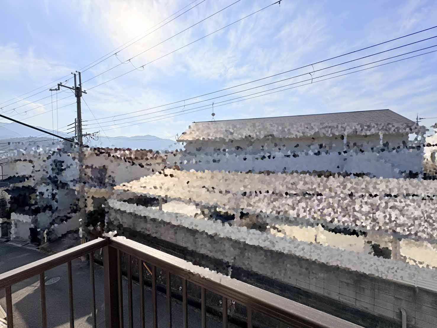 東大池１丁目上物付土地の前面道路含む現地写真