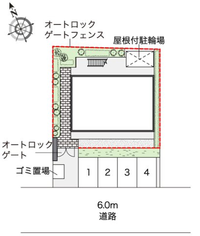 【エントランス】 | レオパレス梅北フィオーレ
