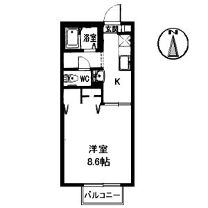 【間取り】 | 杉乃子ハイム