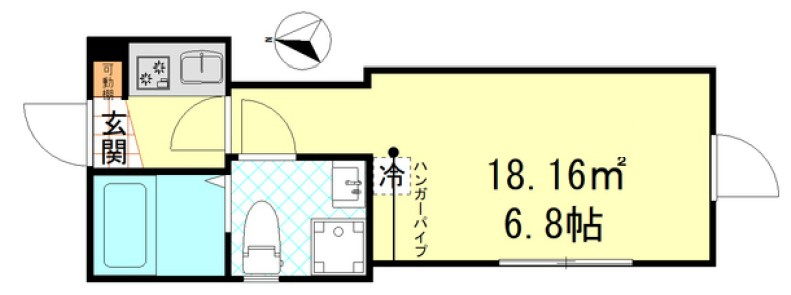 オーガスタコート堀切菖蒲園の間取り